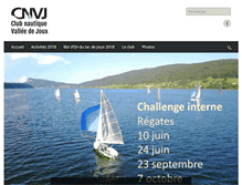 Tablet Screenshot of cnvj.ch